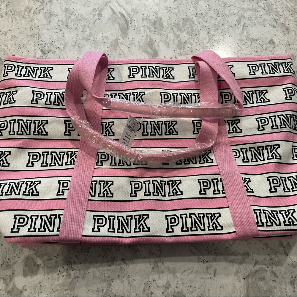 NWT Pink Victoria’s Secret Tote Bag